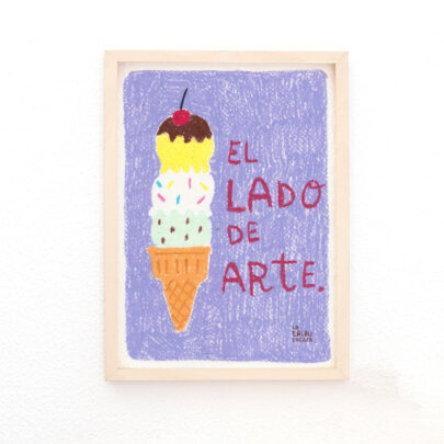Lámina El lado del Arte